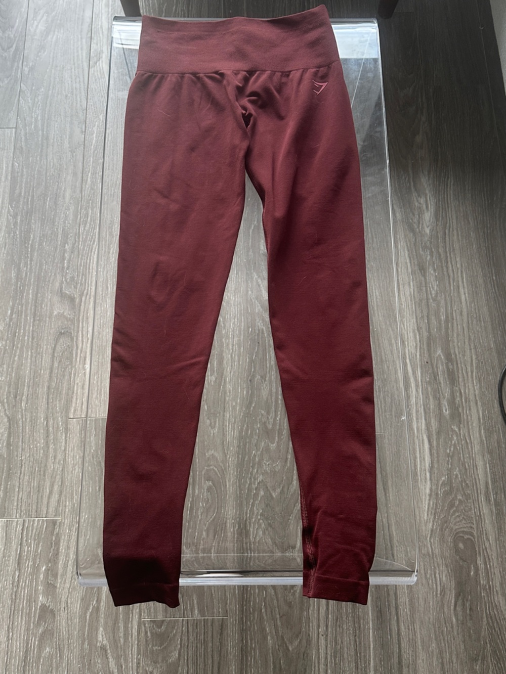 Gymshark Deep Burgundy Leggings